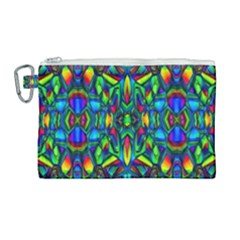 Colorful-13 Canvas Cosmetic Bag (large) by ArtworkByPatrick