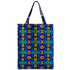 Colorful-14 Zipper Classic Tote Bag by ArtworkByPatrick