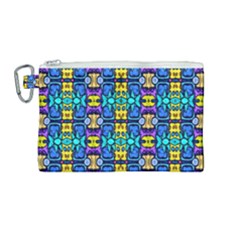 Colorful-14 Canvas Cosmetic Bag (medium)