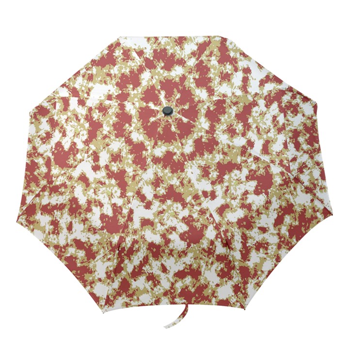 Abstract Textured Grunge Pattern Folding Umbrellas