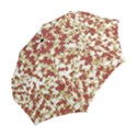 Abstract Textured Grunge Pattern Folding Umbrellas View2