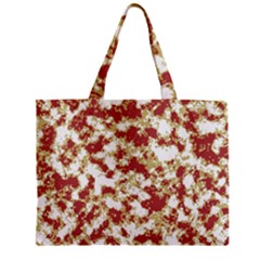 Abstract Textured Grunge Pattern Zipper Mini Tote Bag by dflcprints