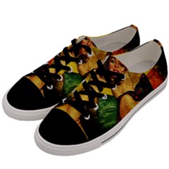 Pin Up Girl  Men s Low Top Canvas Sneakers