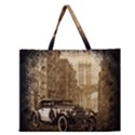 Vintage Old car Zipper Large Tote Bag View1