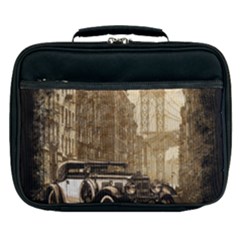 Vintage Old Car Lunch Bag by Valentinaart