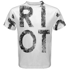 Riot Men s Cotton Tee by Valentinaart