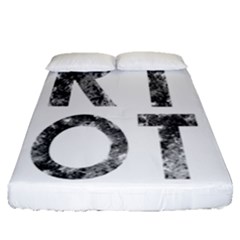 Riot Fitted Sheet (queen Size)