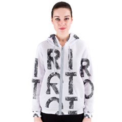 Riot Women s Zipper Hoodie by Valentinaart