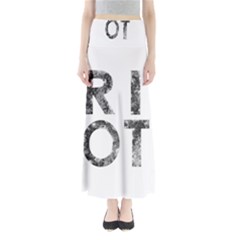 Riot Full Length Maxi Skirt by Valentinaart