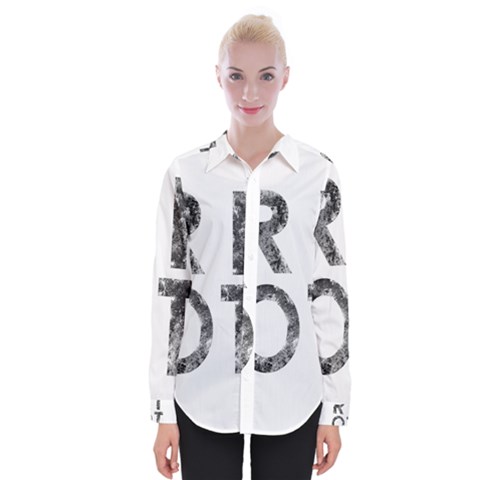 Riot Womens Long Sleeve Shirt by Valentinaart