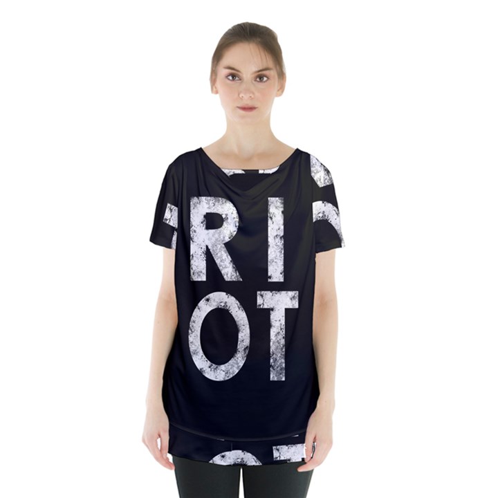 Riot Skirt Hem Sports Top