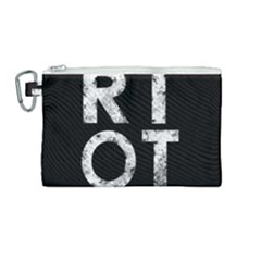 Riot Canvas Cosmetic Bag (medium)