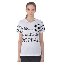 Football Fan  Women s Cotton Tee