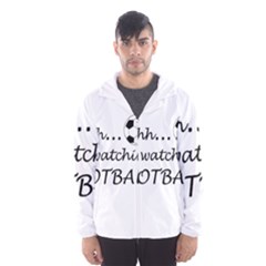 Football Fan  Hooded Wind Breaker (men)