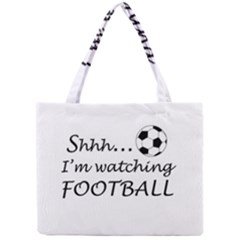 Football Fan  Mini Tote Bag by Valentinaart