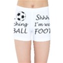 Football fan  Kids Sports Shorts View1