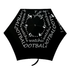 Football fan  Mini Folding Umbrellas