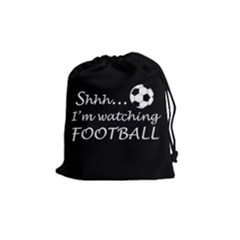 Football fan  Drawstring Pouches (Medium) 