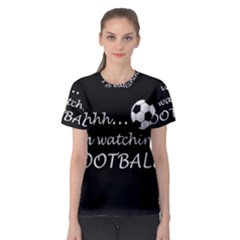 Football fan  Women s Sport Mesh Tee