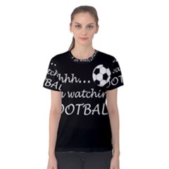 Football fan  Women s Cotton Tee