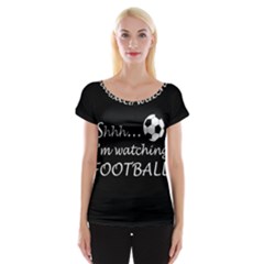 Football fan  Cap Sleeve Tops