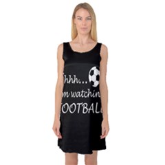 Football fan  Sleeveless Satin Nightdress