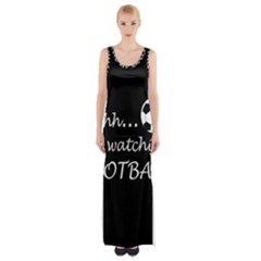 Football fan  Maxi Thigh Split Dress