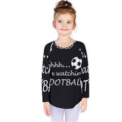 Football fan  Kids  Long Sleeve Tee