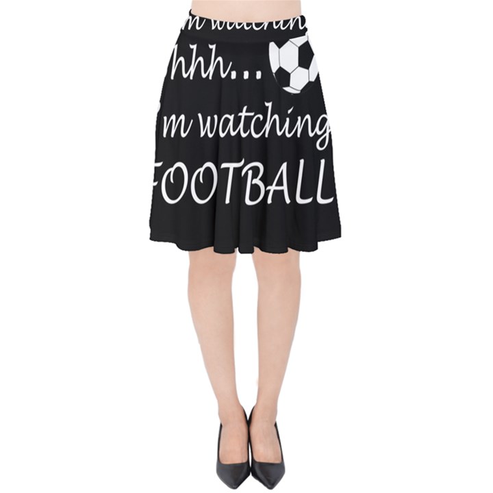 Football fan  Velvet High Waist Skirt