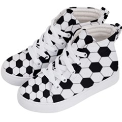 Football Kid s Hi-top Skate Sneakers by Valentinaart