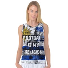 Football Is My Religion Women s Basketball Tank Top by Valentinaart