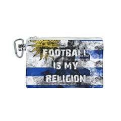 Football Is My Religion Canvas Cosmetic Bag (small) by Valentinaart