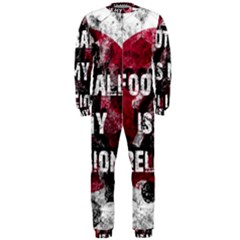 Football Is My Religion Onepiece Jumpsuit (men)  by Valentinaart