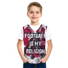 Football Is My Religion Kids  Sportswear by Valentinaart