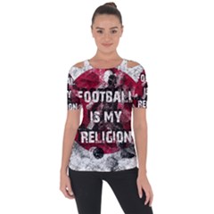 Football Is My Religion Short Sleeve Top by Valentinaart