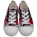 Football is my religion Kids  Low Top Canvas Sneakers View1