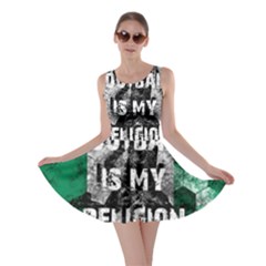 Football Is My Religion Skater Dress by Valentinaart