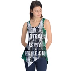 Football Is My Religion Sleeveless Tunic by Valentinaart