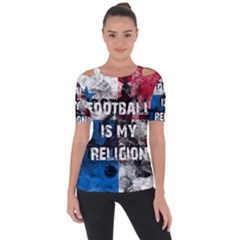 Football Is My Religion Short Sleeve Top by Valentinaart