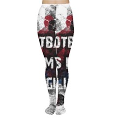 Football Is My Religion Women s Tights by Valentinaart