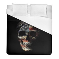 Skull Duvet Cover (full/ Double Size) by Valentinaart