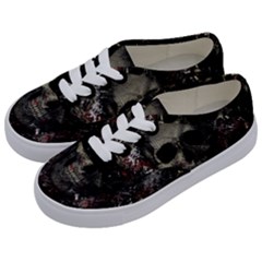 Skull Kids  Classic Low Top Sneakers by Valentinaart