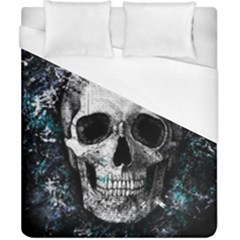 Skull Duvet Cover (california King Size) by Valentinaart