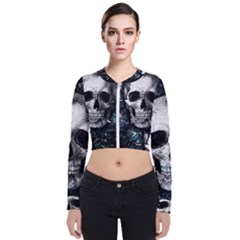 Skull Bomber Jacket by Valentinaart