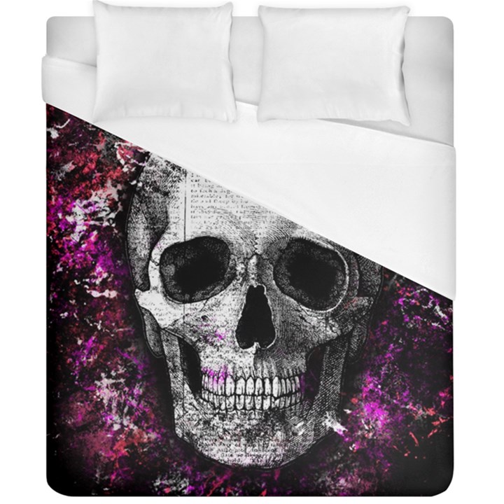 Skull Duvet Cover (California King Size)