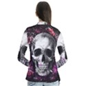 Skull Drape Collar Cardigan View2