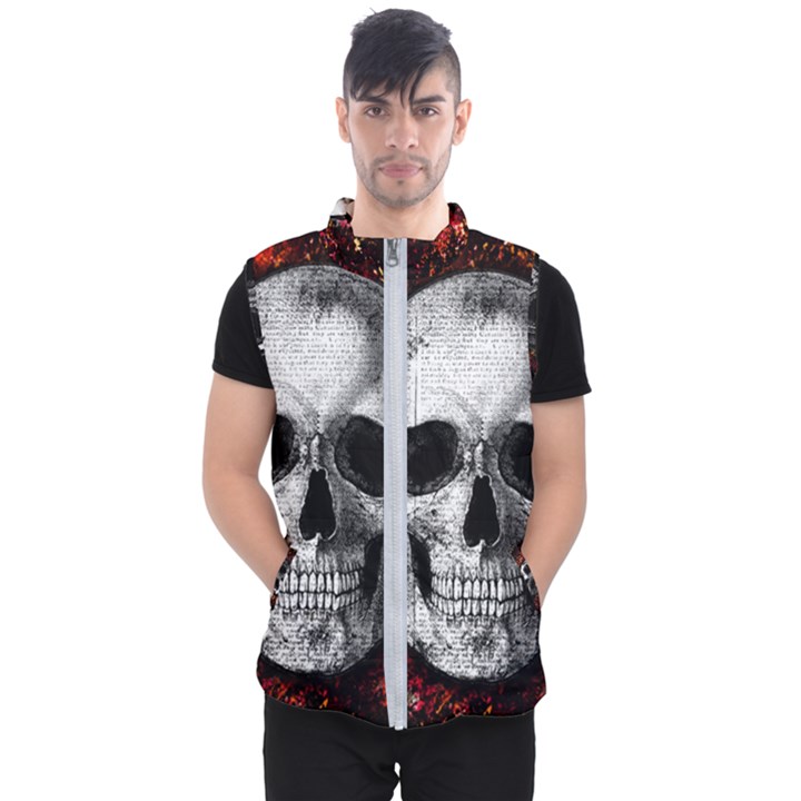 Skull Men s Puffer Vest