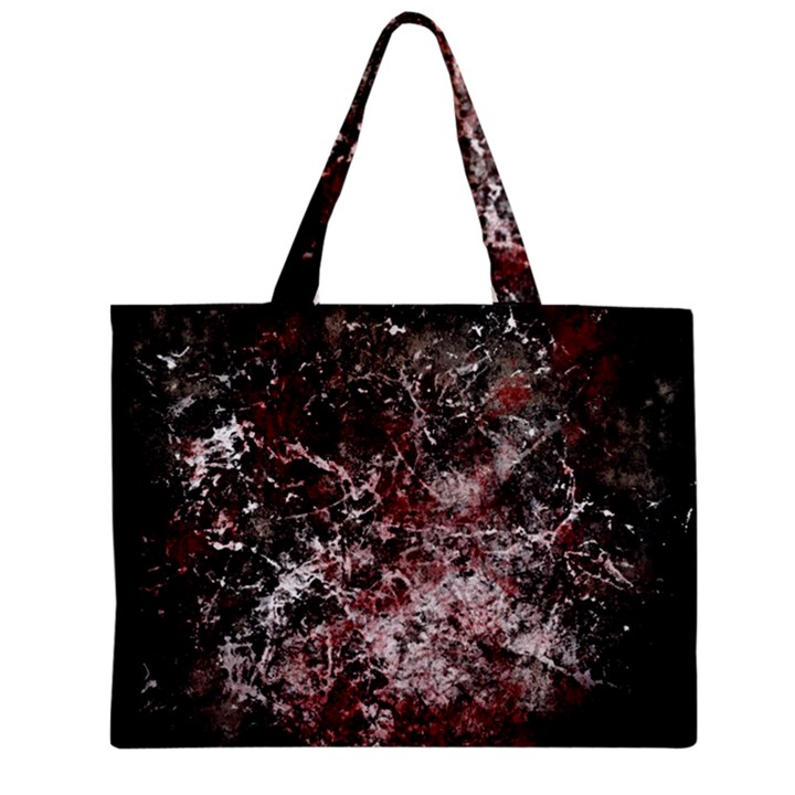 Grunge pattern Zipper Mini Tote Bag