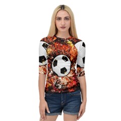 Football  Quarter Sleeve Raglan Tee