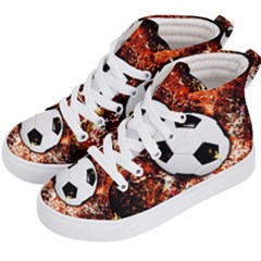 Football  Kid s Hi-top Skate Sneakers by Valentinaart